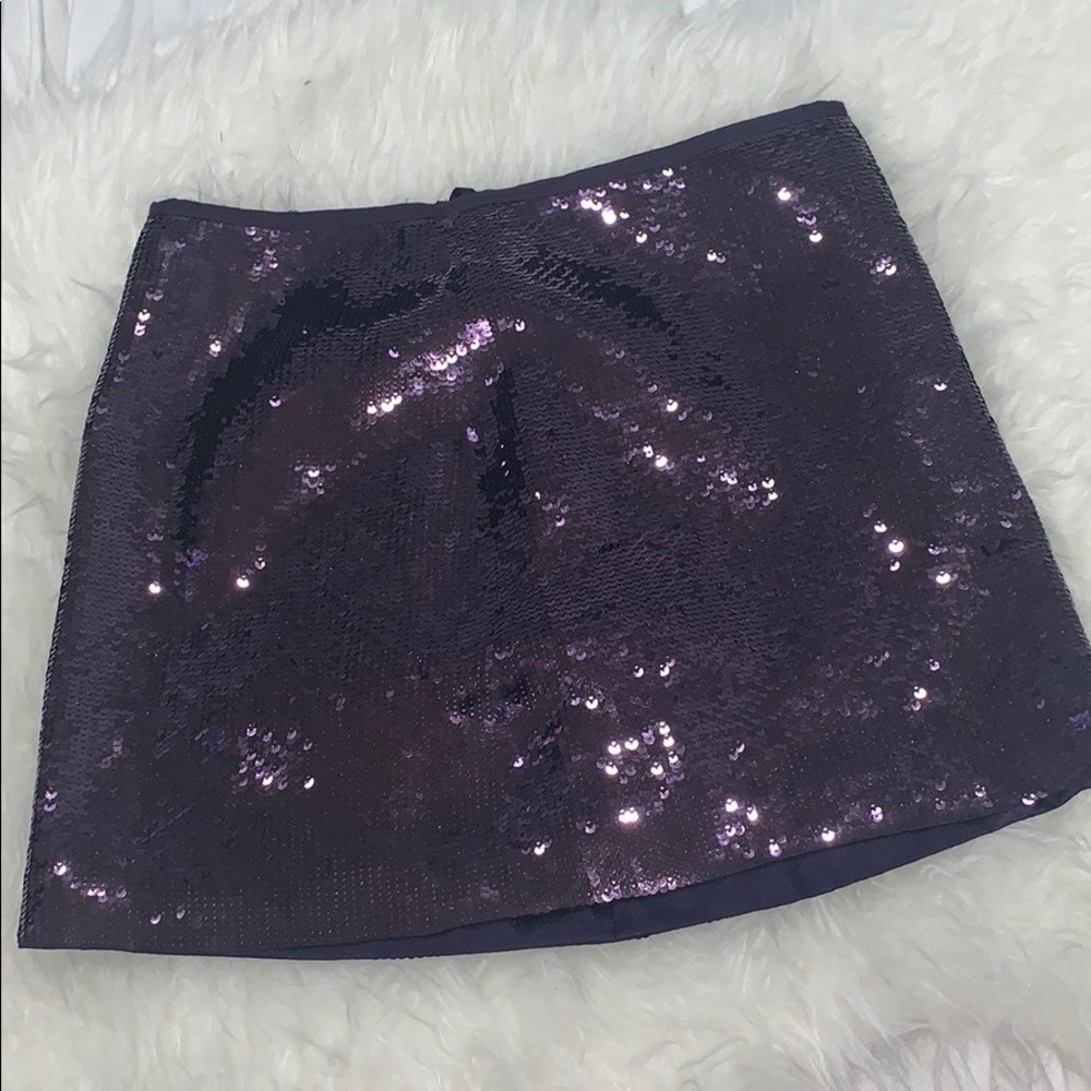 Theory sparkly skirt
